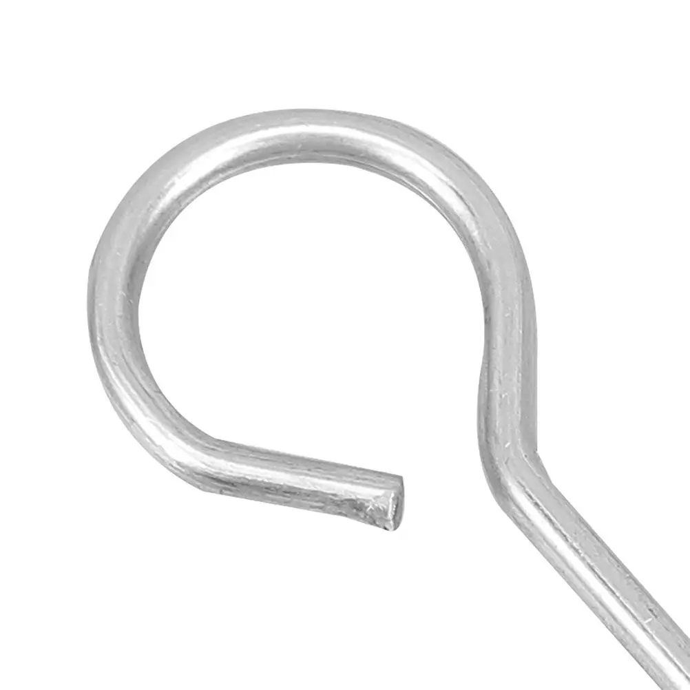 200Pcs Ceiling Curtain Hooks Metal Drape Track Hooks for Hanging Curtains Shower Curtain Shower Accessories Heavy Duty