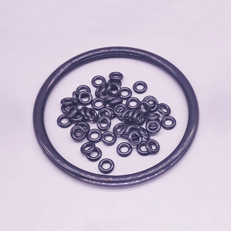 1-20 buah ketebalan Gasket segel cincin NBR O CS 2.65mm ID 6.9-450mm Nitrile Butadiene Rubber Spacer Oil resistant Washer bentuk bulat