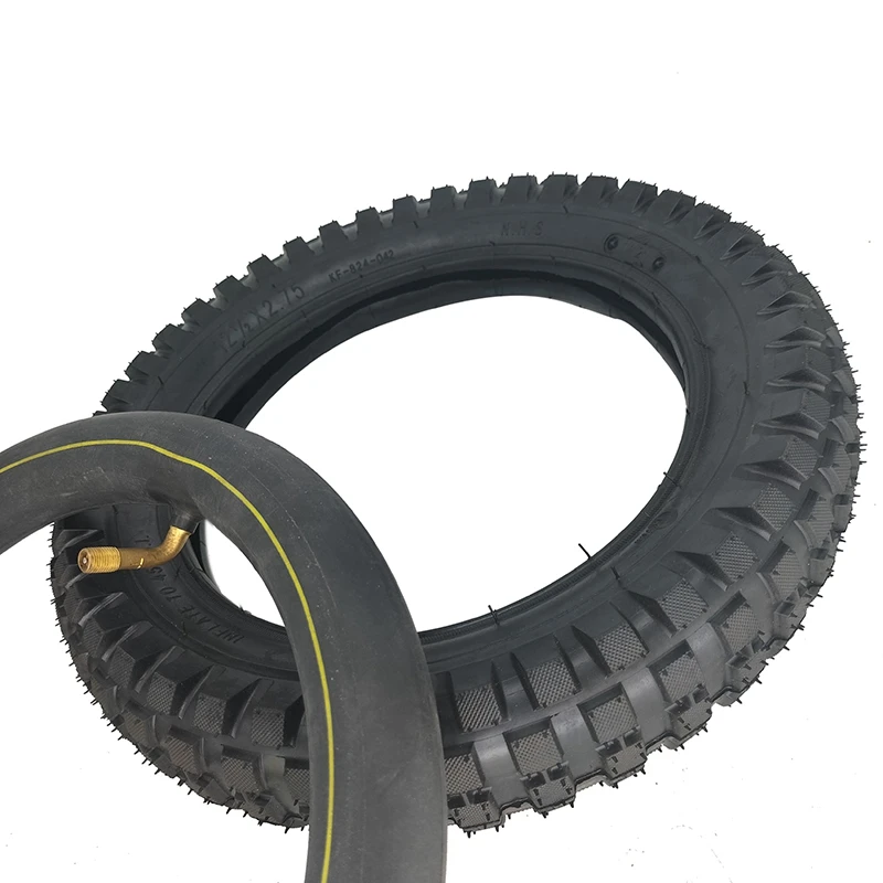 2X 12 1/2 X 2.75 Tyre 12.5 X2.75 Tire For 49Cc Motorcycle Mini Dirt Bike Tire MX350 MX400 Scooter(Inner & Outer Tire)