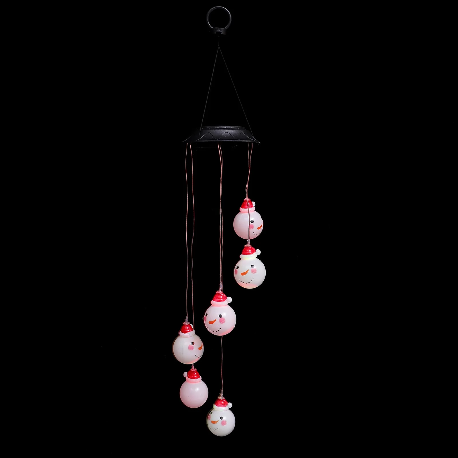 

1Pcs Christmas Solar Snowman LED Light Solar Powered Outdoor Hanging Decorative Lamp Christmas Snowman Light Outdoor Lamp