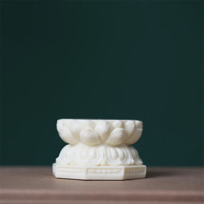 Ivory Fruit Lotus Base Mat, Guanyin Bodhisattva Place, Lotus Platform Mat