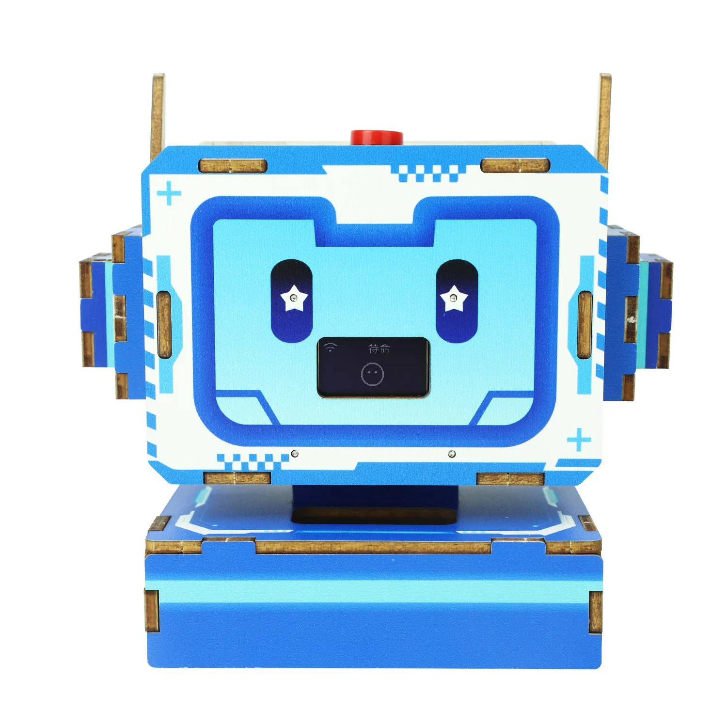 DIY AI Roboter Wissenschaft Bildung Spielzeug handgemachte kleine Erfindung Tech Craft Kit für Grundschüler