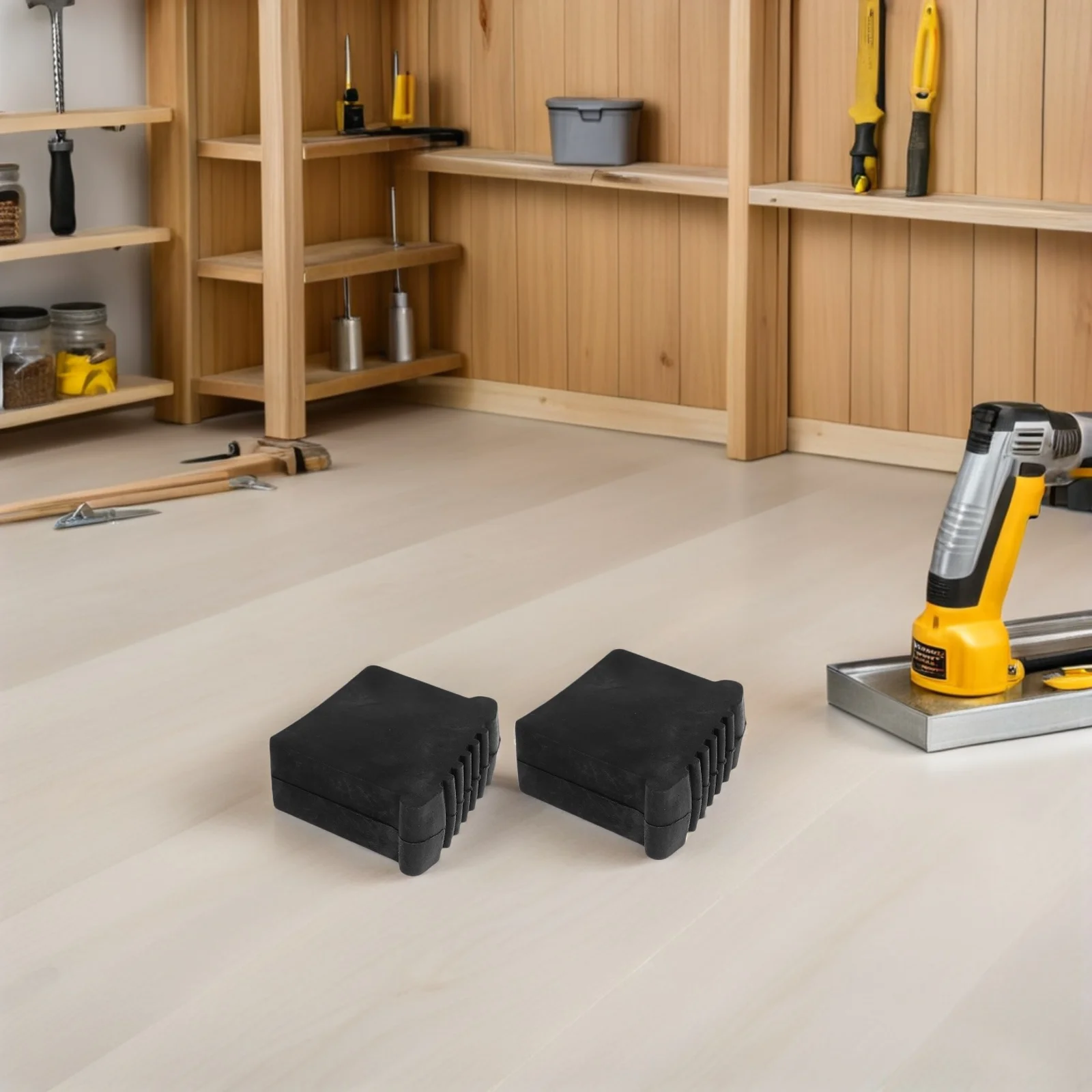 

2pcs Ladder Feet Cover Non-Slip Rubber Foot Pad For Step Extension Ladders Floor Protector Anti Skid Cushion Ladder Accessories