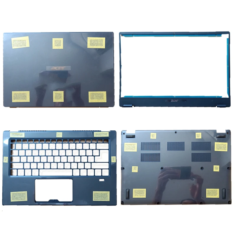 For acer swift5 SF514-55TA SF514 52T 511E new portable lcd back cover/front frame/handrest/bottom box/lcd hinges