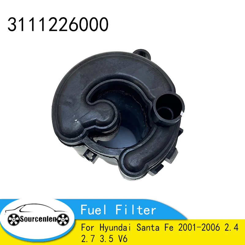 

Brand New Fuel Pump Strainer Fuel Filter for Hyundai Santa Fe 2001-2006 2.4 2.7 3.5 V6 OEM : 3111226000 31112-26000