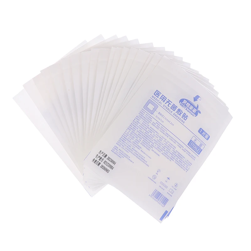 Band-Aid impermeável ferida transparente band dressing, médico, fita estéril para banho de natação, cuidados médicos, primeiros socorros proteger, 20pcs