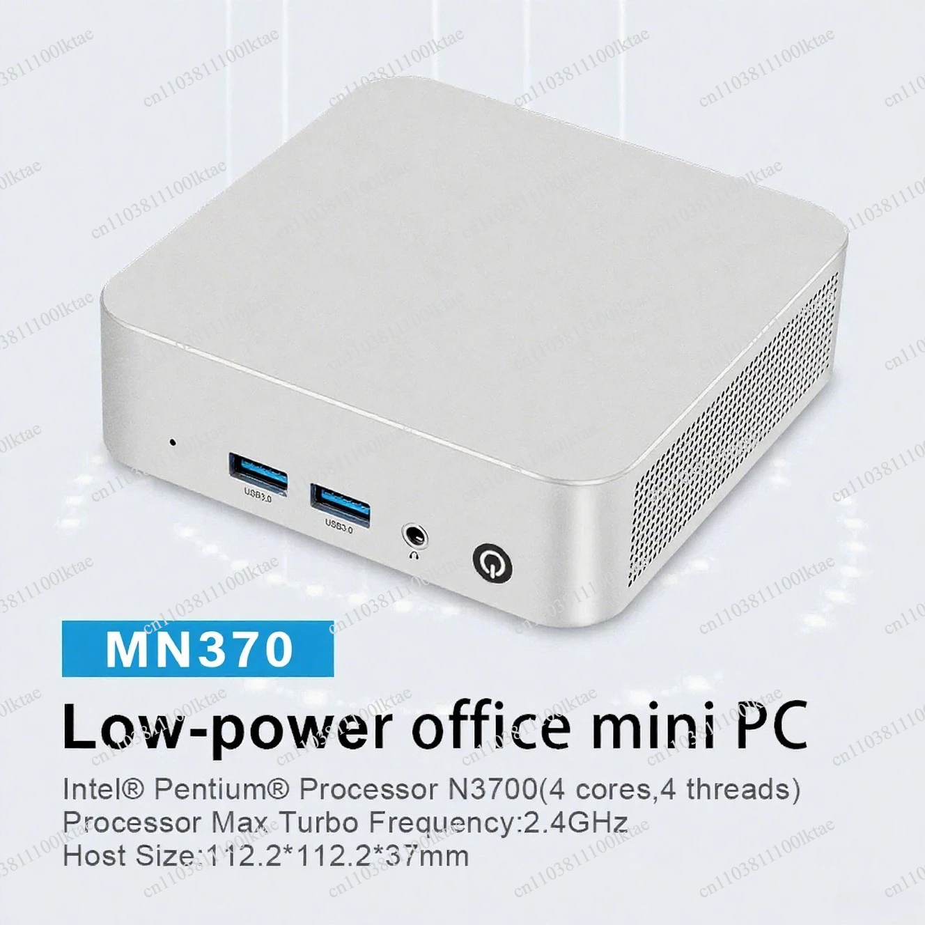 High-performance AMD Ryzen 7 Game Office Design Ultra-quiet Mini Computer Host