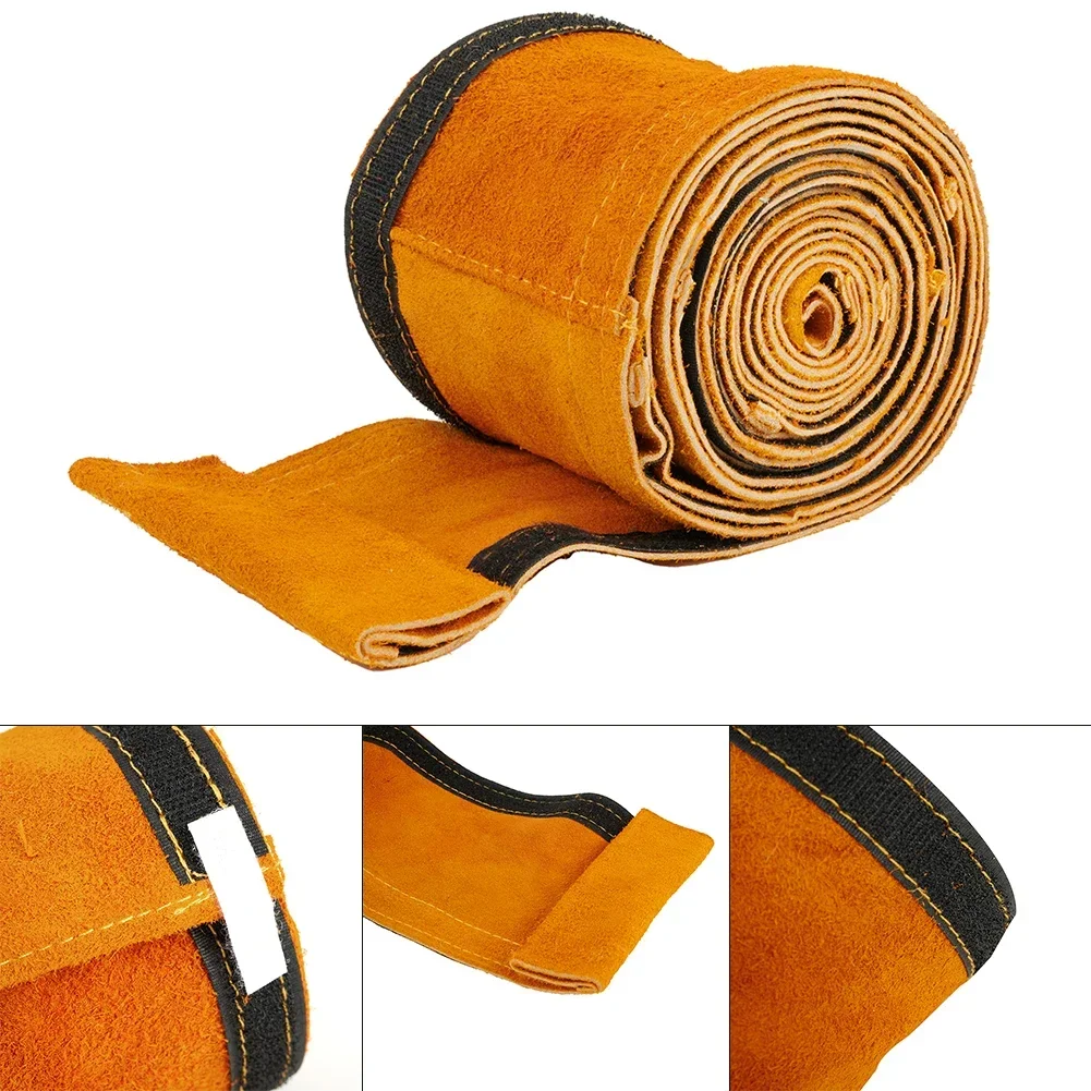 TIG Welding Torch Cable Cover Leather Stitched Carbon Felt Mig/Plasma Welding Sleeves Cable Length 3.5m/4m/7m/7.5m Welding Cover