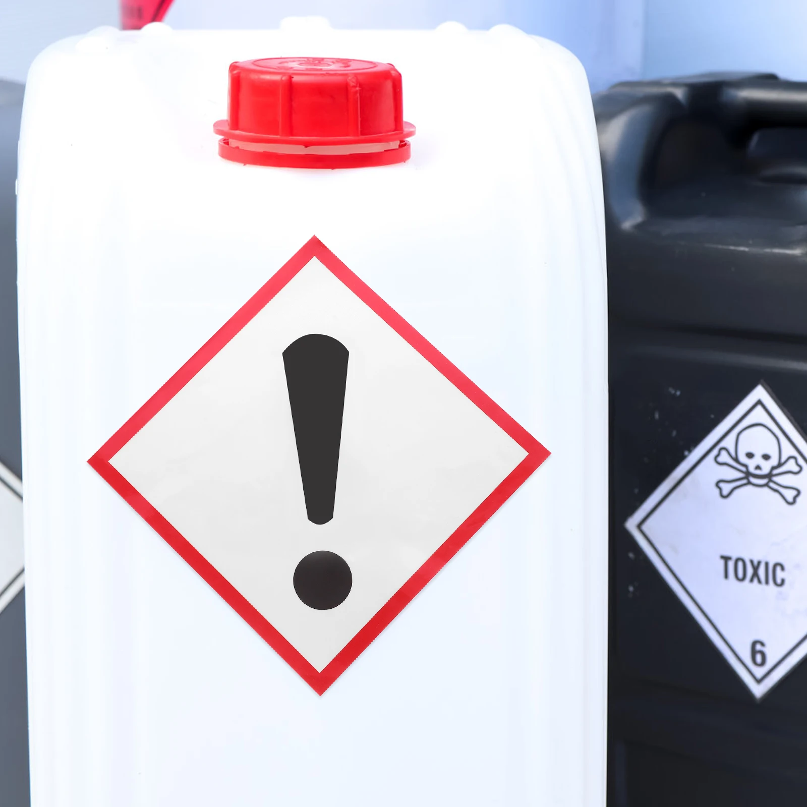 Car Stickers Safety Sign Danger Construction Area Keep Out Warning Caution Outdoor Reflective Driver