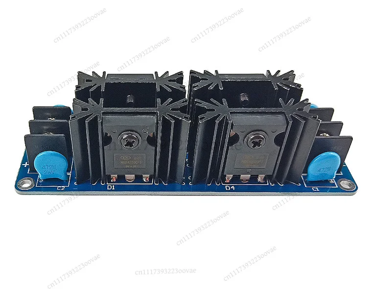 LY-40A Rectifier Filter Board Power Supply HIFI High Current Bridge Stack MBR40200PT AC 200V Amplifier Module