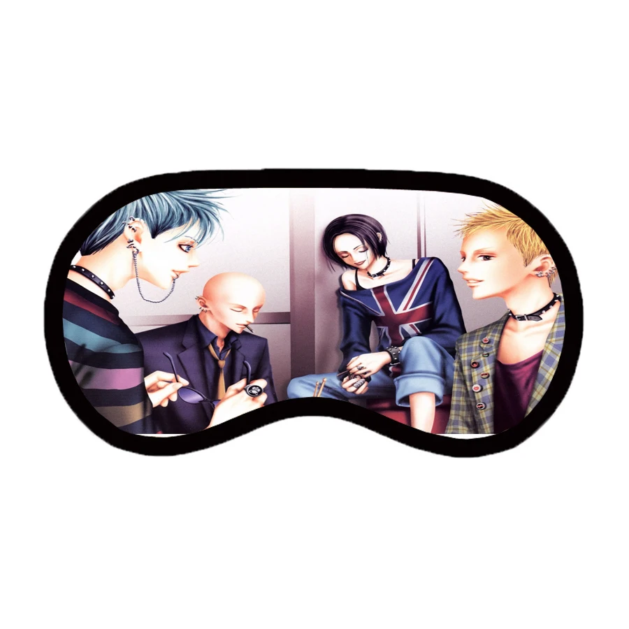 anime NANA  Patch Unisex Sleep Blindfold Casual Eyes Mask Eyepatch Breathable Teenager Cute Comfortable Cartoon  Eyes Mask