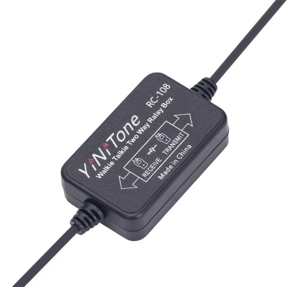 Caja Repetidora de Intercomunicación RC-108 para Walkie Talkie, Caja de Relé de Cabeza TK, Caja de Relé de Radio Portátil para BF-888S -5R GT-3 TYT- Wouxun Dual Wave