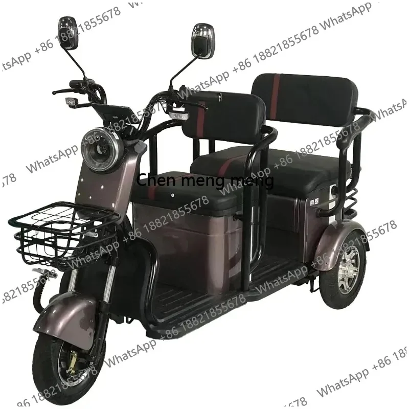 

Electric Tricycle Bike 3 Wheel Factory Supply 60v20ah Adult Tricyclic Bike
