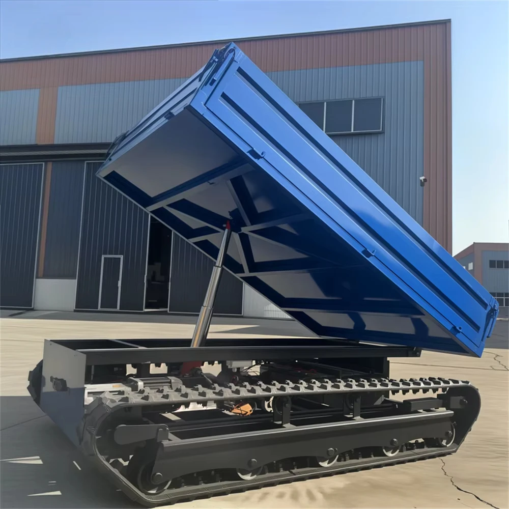 D-1200 ناقل كهربائي للتحكم عن بعد لجميع التضاريس مع المواد المزرعة في البستان