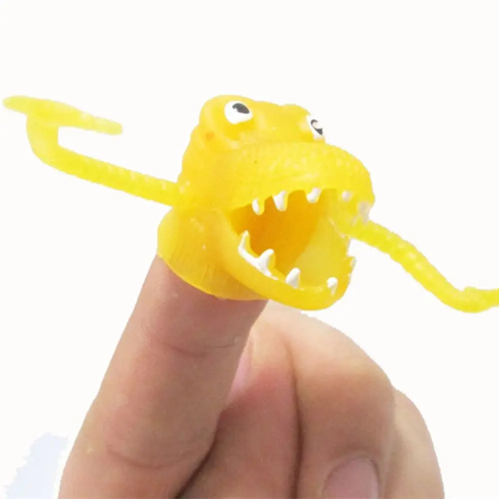 Storytelling Props Party Favor Mini Toys Puppet Animals Children Gifts Fright Dinosaur Finger Doll Finger Puppets Hand Puppets