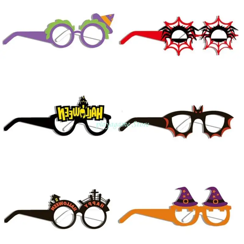 Y88a Halloween Partygläser Halloween Brille Lustige Brille Frames Halloween Decors