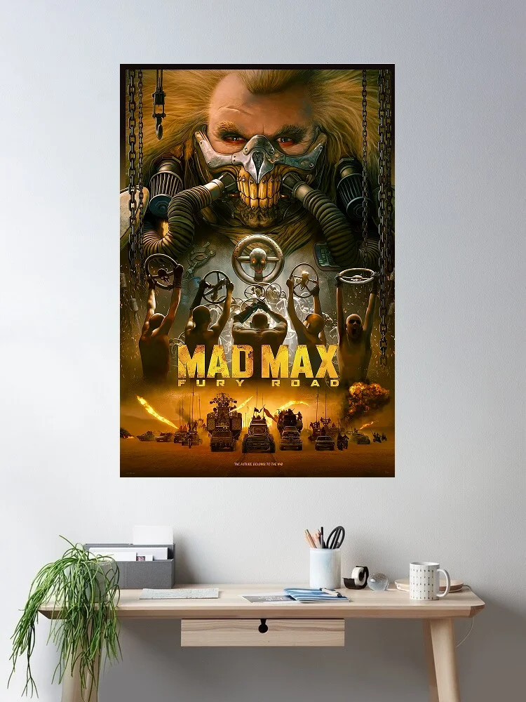 

Mad Max: Fury Road Movie Art Print Canvas Poster, Living Room Decor, Home Wall Picture