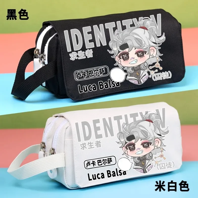 Cos Aesop e Carl Anne Lester, Purfumer, Demi Bourbon, Acessório Identidade Jogo, Etc. Anime Cartoon Print Canvas Lápis Case, Presente simples, Unisex