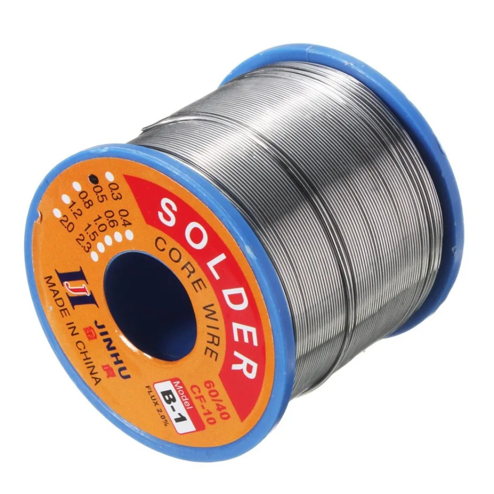 100/250/300g Rosin Core Solder Wire Low Temperature Solder Joint Bright 0.5/0.6/0.8/1.0/1.2/1.5/2.0mm Solder Joint Solder Wire