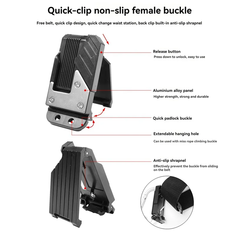 B-Est Electric Drill Tape Belt Tape Measure Holder Hanger Holder Clip-On Tape Measure Holder For Belt Tape Measure