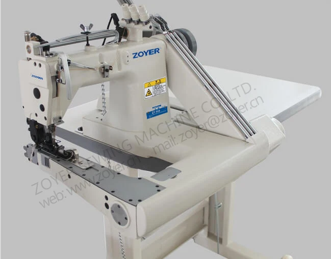 ZY928 Zoyer 3-needle Feed-off-the-arm Chain Stitch Sewing Machines