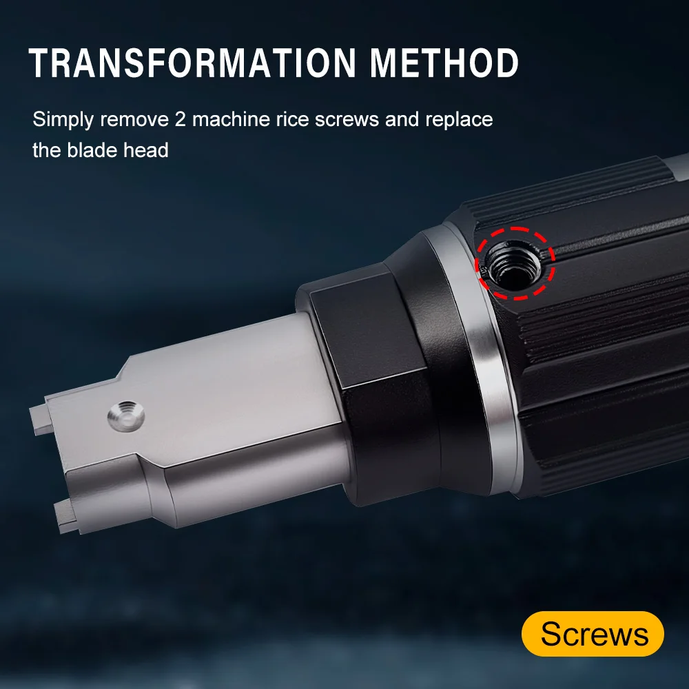 9IMOD outil d'écrou de commutation en métal avec tête réversible 5mm/6mm pour RadioMaster TX12 BOXER TX16S TX15 GX12 tournevis Radios RC