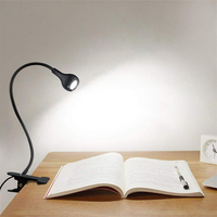 Foldable Clip Led Book Lamp Reading Learning Bedside Night Light Portable USB For Children's Study Room Small Book Lamps