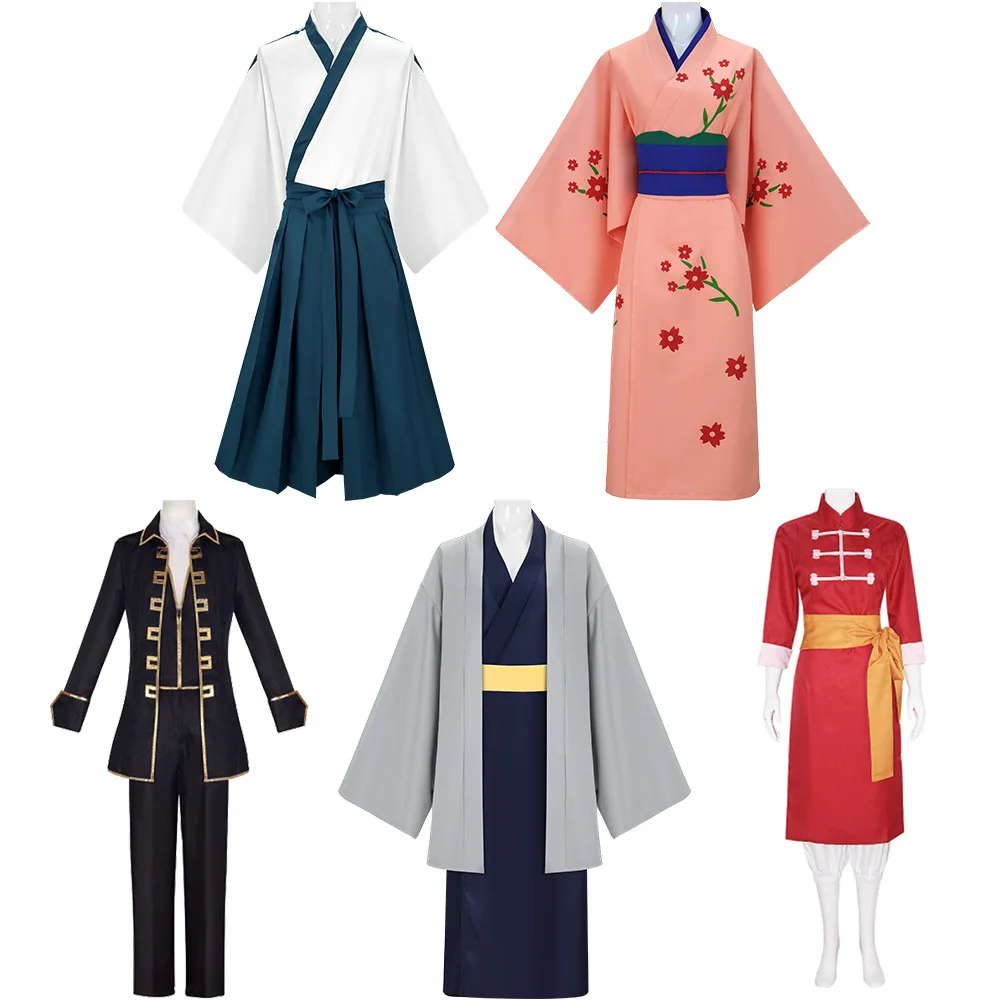 

Gintama Косплей Костюмы команды True Selection Tsubame Jiro Okita Souji Командная униформа Исследовательный выбор Боевая униформа команды