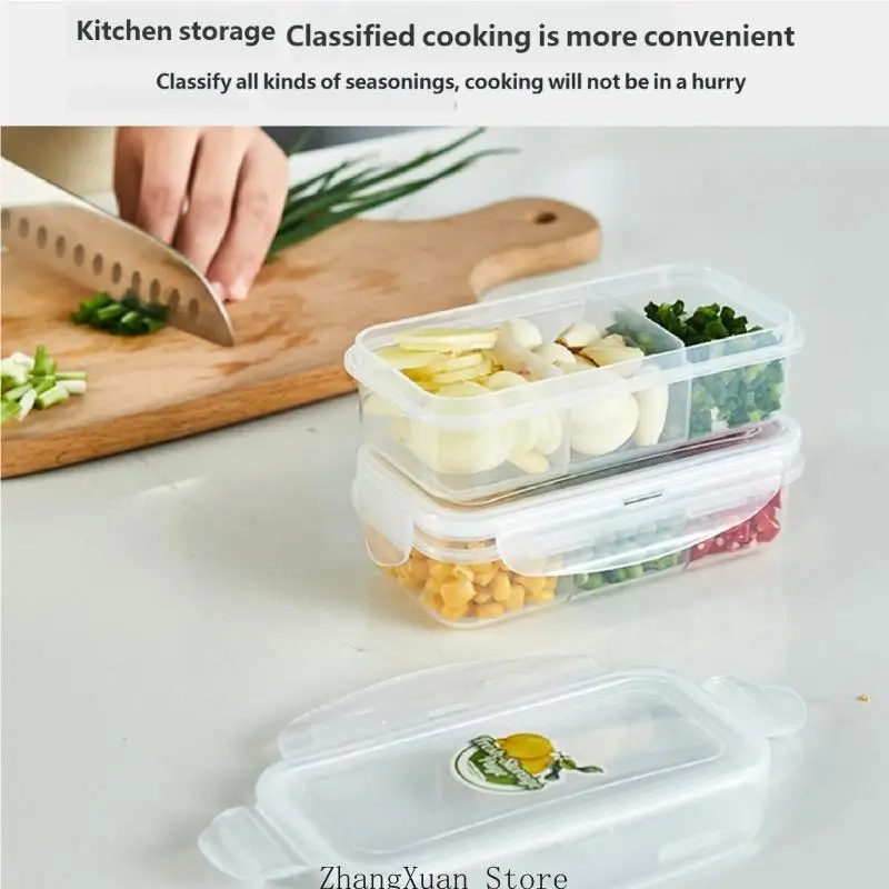 Divided Kitchen Organizers For Fruits Vegetables Sealed Sealed Plastic 3XUF