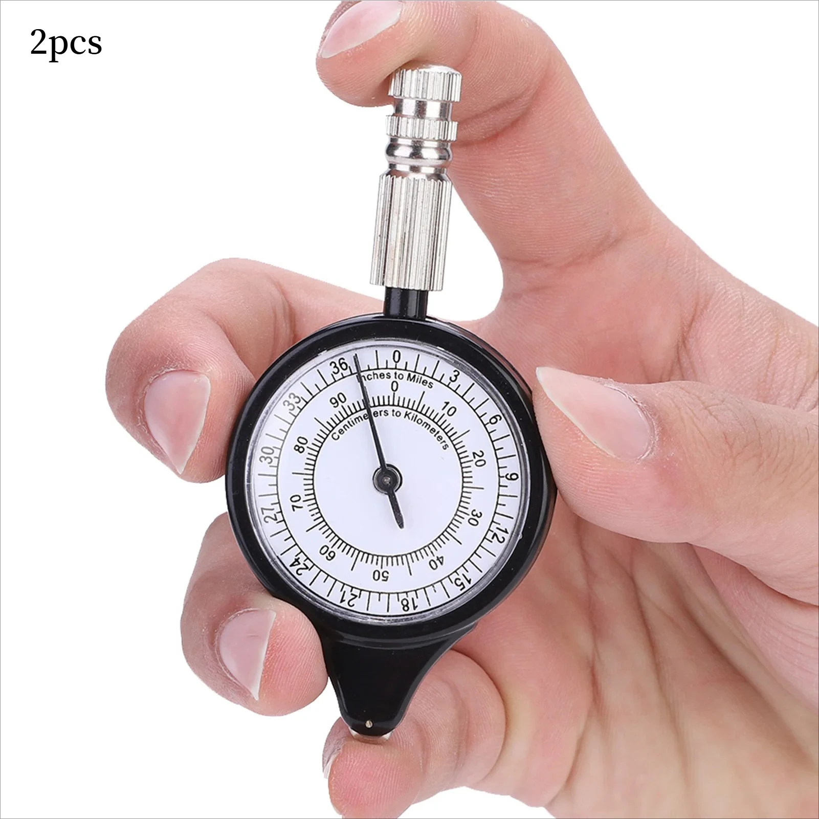 2pcs Map Measuring Finder Outdoor  Measurer  Measurer Outdoor  Measurer Distance Caculator Mapping Tool