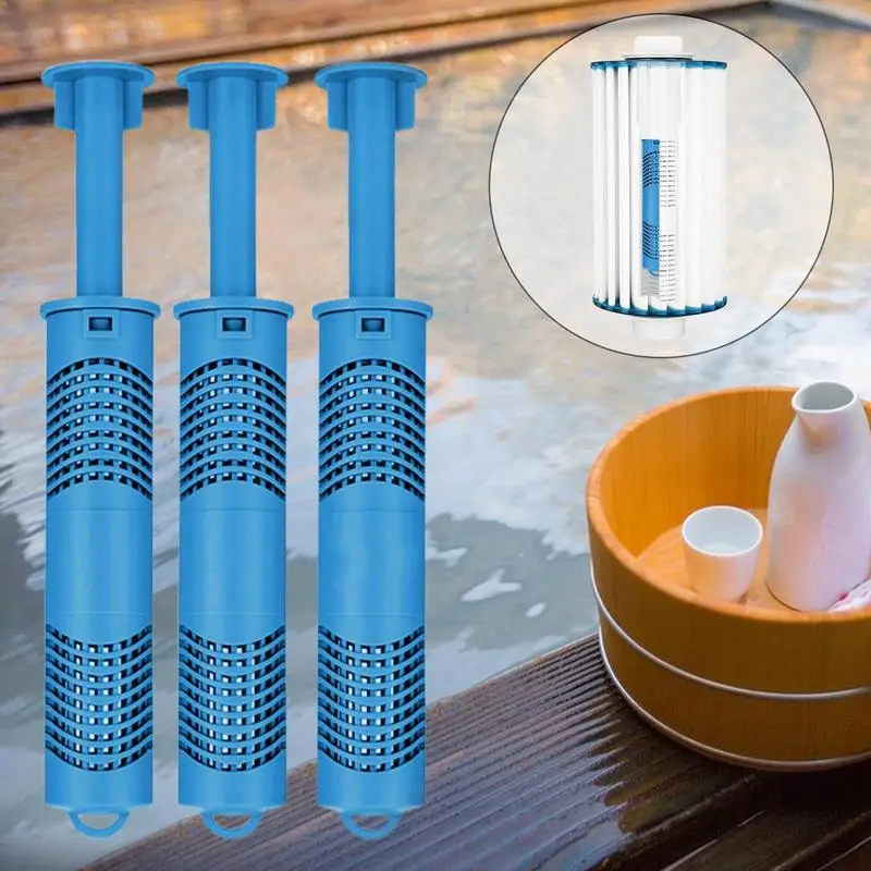 Hot Tub Silver Ion Cartridge Heat-Resistant Hot Tub Stick Heat-Resistant Healthy Natural Tool For Hotsprings Home Family Friends