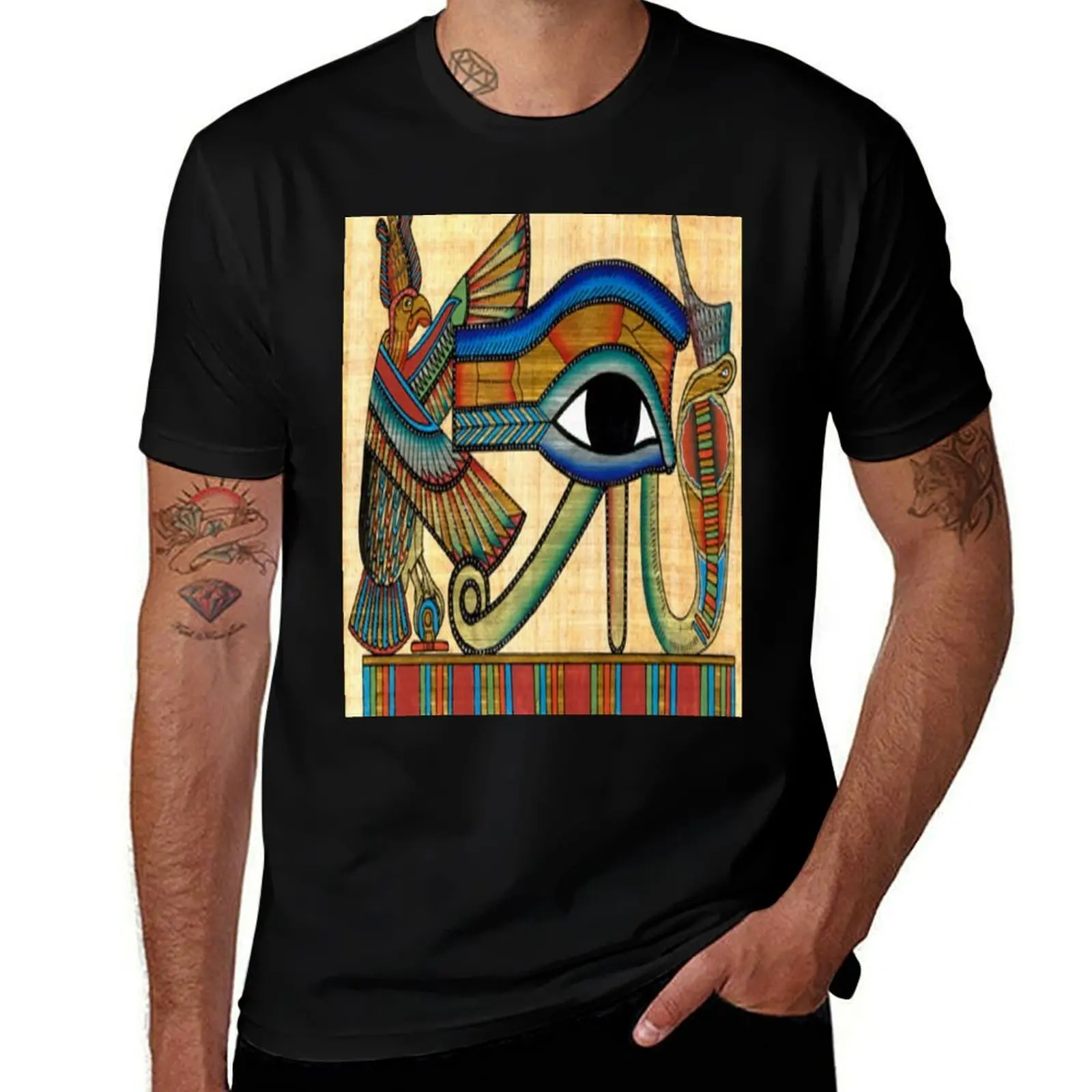 Horus T-Shirt Casual Basic Street Style T-Shirt