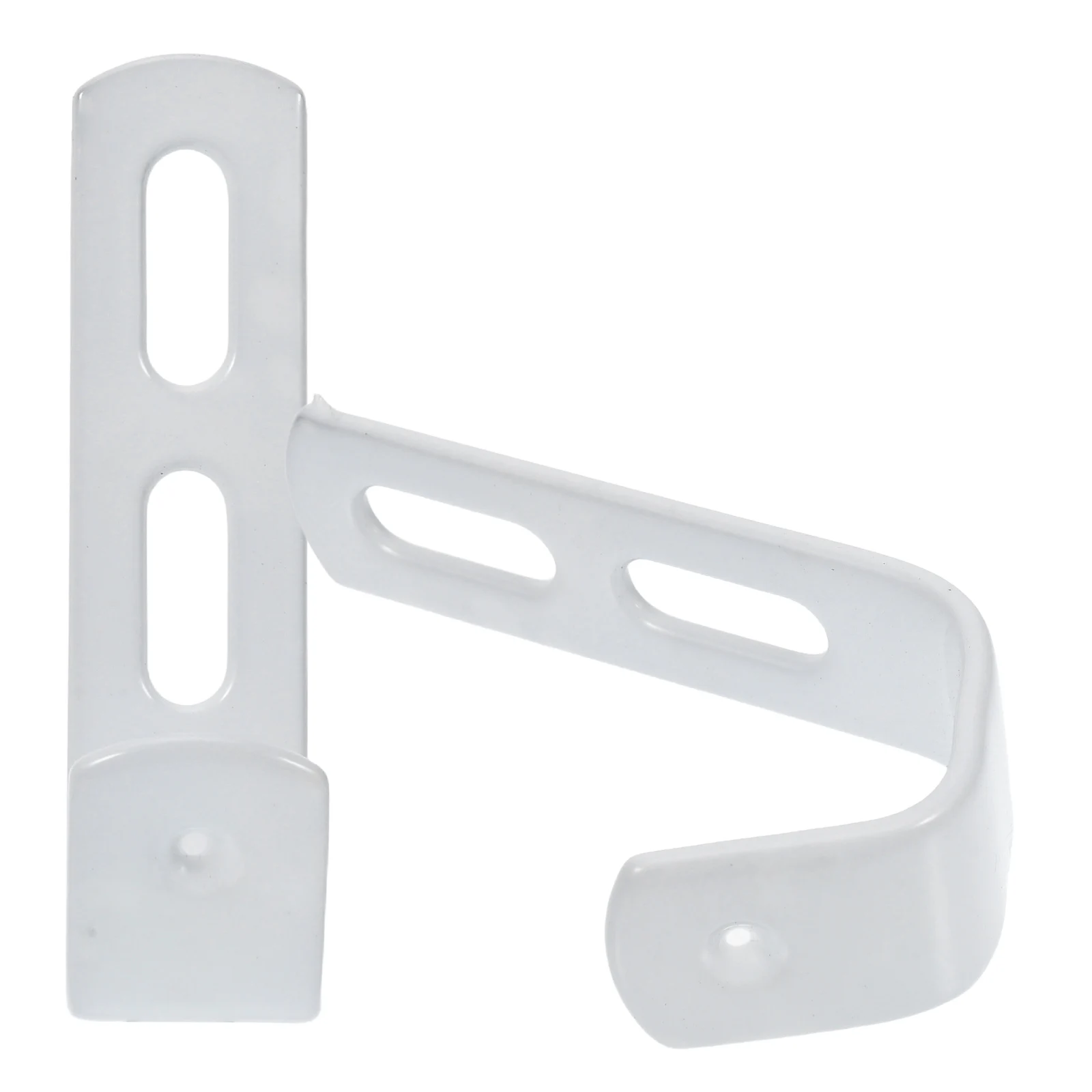 

2Pcs Coated Ladder Hooks Heavy Duty Metal J Hangers for Bunk Bed Loft Bed Space Saving Utility Storage Hooks Ladder Bracket