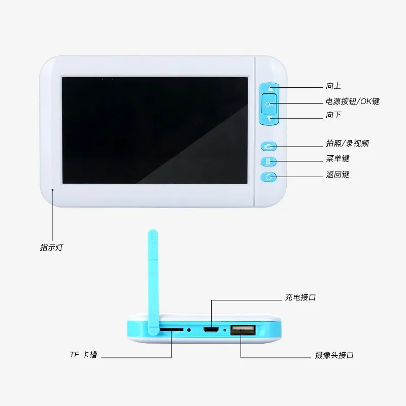 Cow/Dog Visual Endoscope Sperm Gun Artificial Insemination Veterinary Breeding Device Cow Artificial Pregnancy Tools Cattle Farm