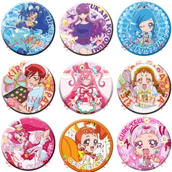 Anime StarTwinkle Precure Cosplay Yuni Kaguya Madoka Amamiya Erena Hagoromo Lala Hoshina Hikaru Cartoon Badge Christmas Gifts