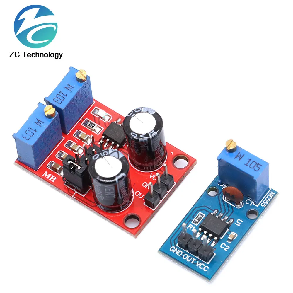 1PCS NE555 pulse frequency, duty cycle adjustable module,square/rectangular wave signal generator,stepping motor driver