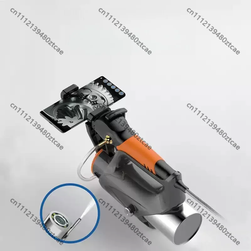 Visual Car Air‑Conditioning Cleaning Machine,Duct Endoscope,Evaporator Vent No‑Disassembly Cleaning Gun & Rust Remover Detergent