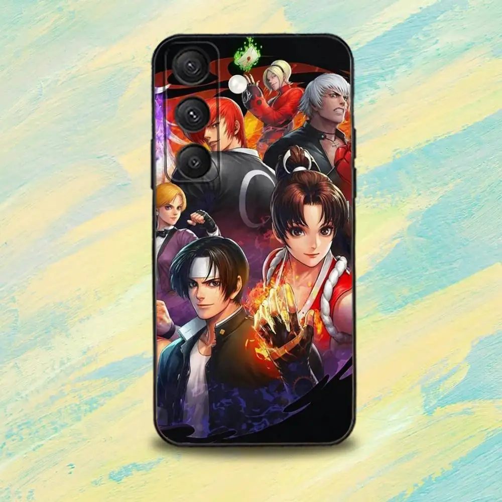 Funda de teléfono Cool KingS Of F-Fighters para Samsung S25,S24,S10,S22,S21,S20,S23,Ultra,Plus,Lite,FE, funda negra de silicona suave