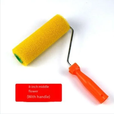 ลูกกลิ้งไม่ทับซ้อนกันขนาด 8 นิ้วสําหรับการใช้สีลาเท็กซ์