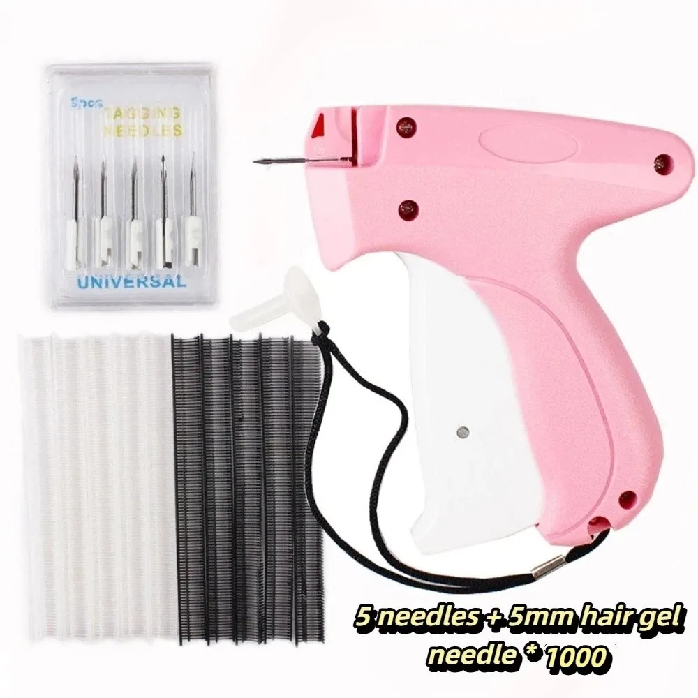 Fine Needle Tagging Tool Set Fast Complete Kit Labeling Tool Colorful Handle Simple To Operate Marking Machine Household Use
