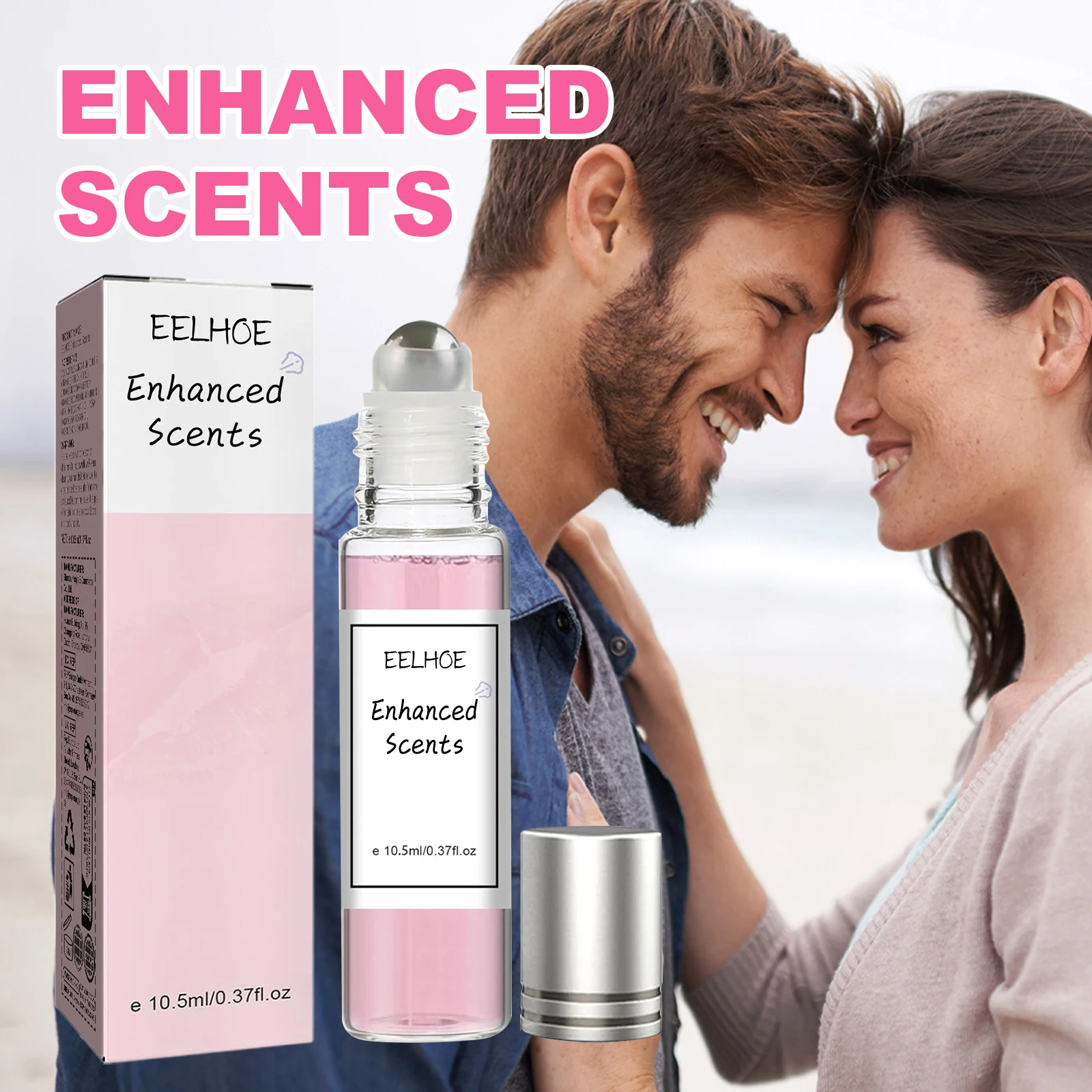 

EELHOE Roll On Perfume Natural Fresh Scent Long Lasting Fragrance Portable Essential Oil Perfume for Women Date & Travel