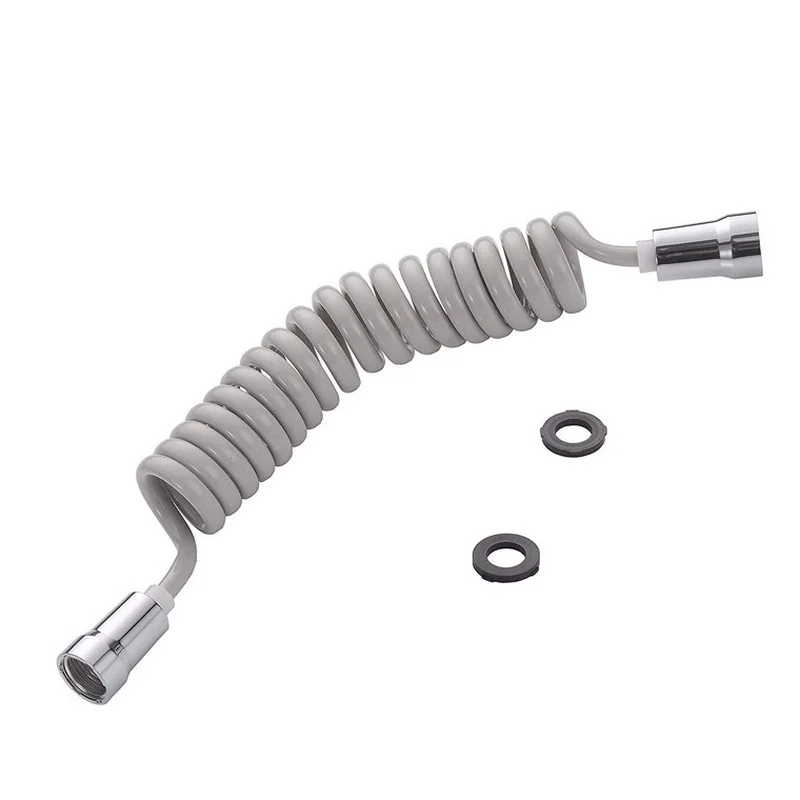 Retractable Spring Shower Hose Toilet Spray Gun Spring Hose Shower Shower PU Hose Bidet Connection Hose