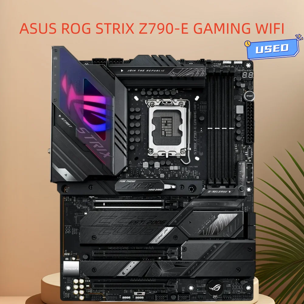 Asus ROG Strix Z790-e Gaming WiFi motherboard Supports 12/13 / 14th generation Core LGA1700 and DDR5