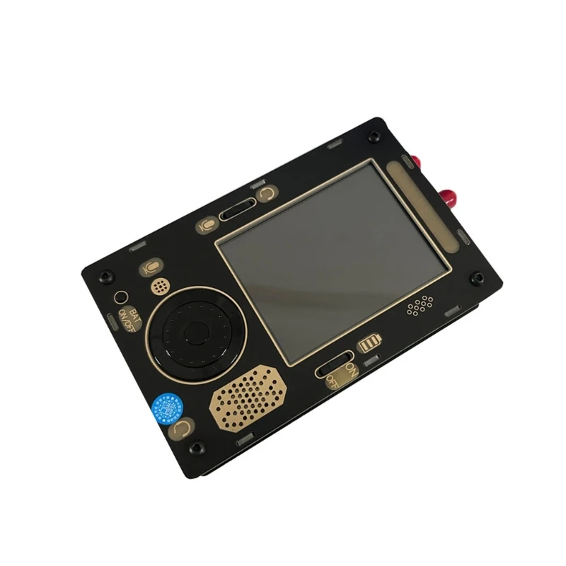 

Advance Portable High Sensitivity Receiver 1 to 6G LCD Display with Precise Clock and Tone Input Output Capabilities 601E