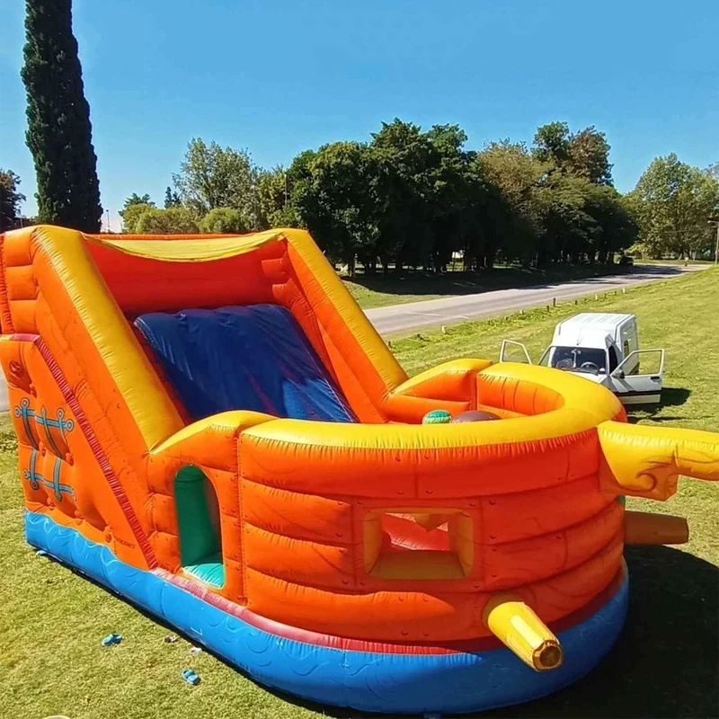 Promotional Children's Indoor and Outdoor Manufacturer Price Factory Price Children's Inflatable Castle  with Slide