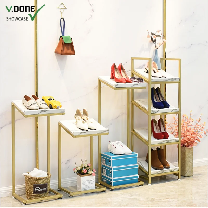 Customized-Modern Retail Bags Boutique Display Shelf Ladies Bags Wall Showcase Handbag Showroom Display Stand Rack Fixture