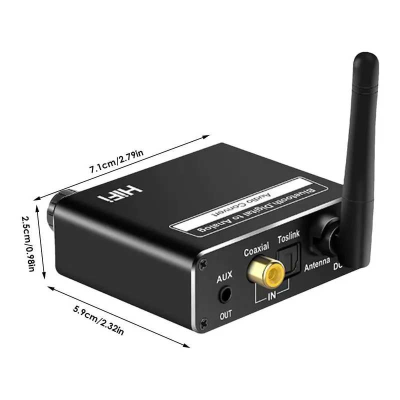 Беспроводной аудиопередатчик и приемник Беспроводное цифровое стерео подключение нескольких устройств Аудиоприемник без потерь дальнего действия