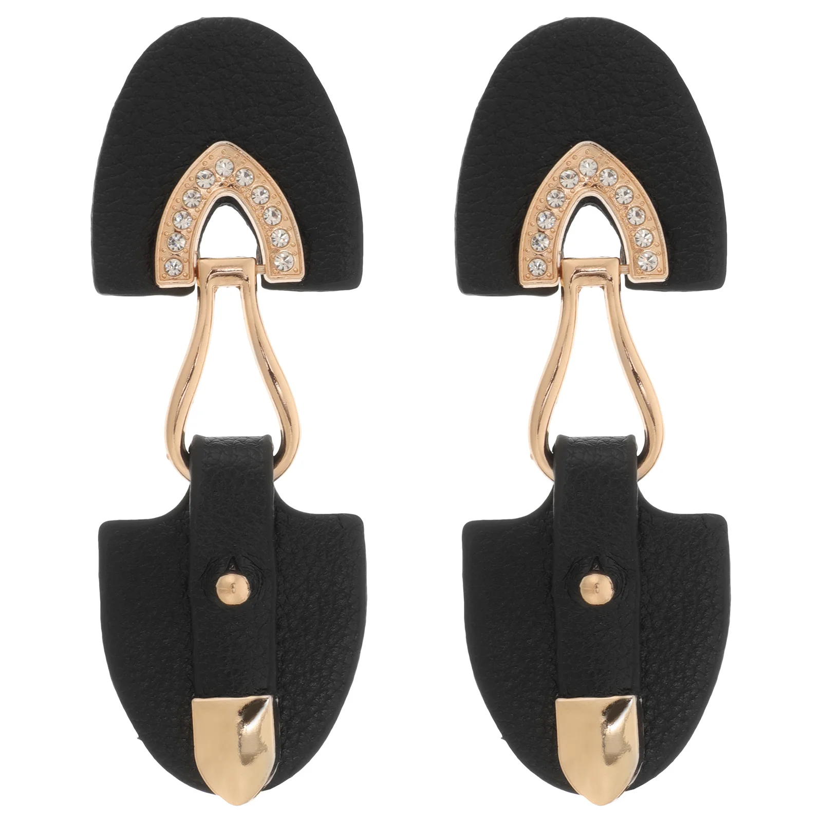 1 زوج مشبك معدني أنيق ملحق سترة واقية سترة معطف تبديل المشابك DIY بها بنفسك أزرار الملابس الزي الزخرفية