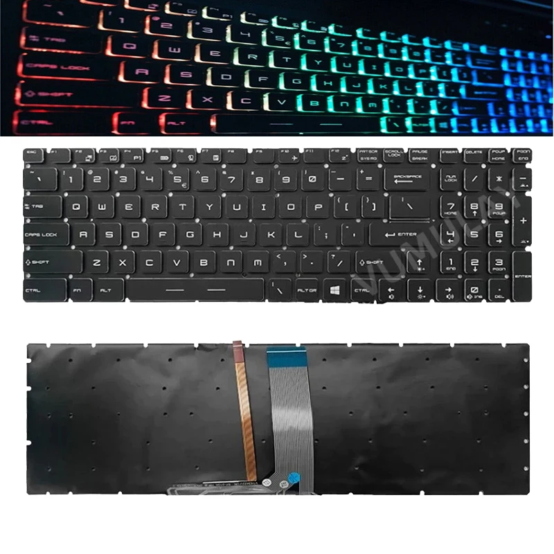 Imagem -03 - Teclado Retroiluminado Rgb dos Eua para Msi Ms16j4 Ms-16j5 Ms-16j6 Ms-16jb Ms-179b Ms-1799 Ms-1781 Ms-1782 Ms-1775 Ms-16h6 Ms-16h7 Ms-16h8