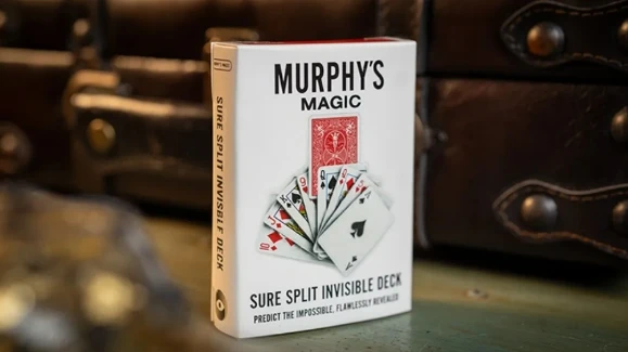 

SURE SPLIT Invisible Deck Bicycle от Murphy's Magic — фокусы (мгновенная загрузка)